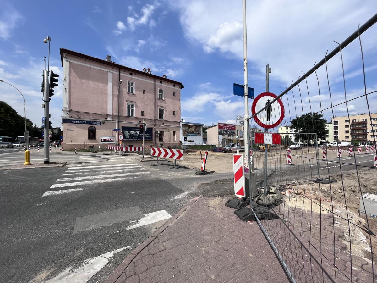 Przebudowa układu dróg w śródmieściu Rzeszowa [3.08.2022]